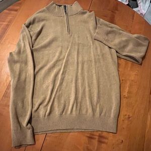 Mens large Nautica quarter-zip